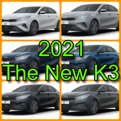 2021 The New K3 색상코드
