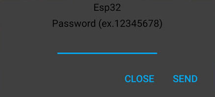 Password dialog