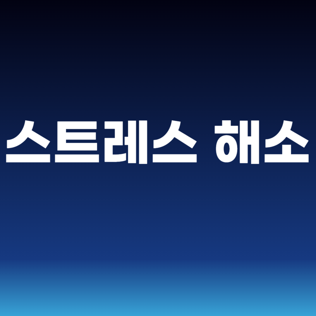 스트레스 해소