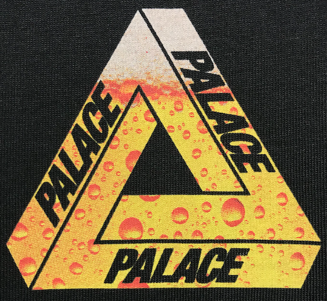  팔라스 ( PALACE ) 맥주 트라이퍼그 반팔 티셔츠( 흑맥 ) - 구매 후기 및 실착