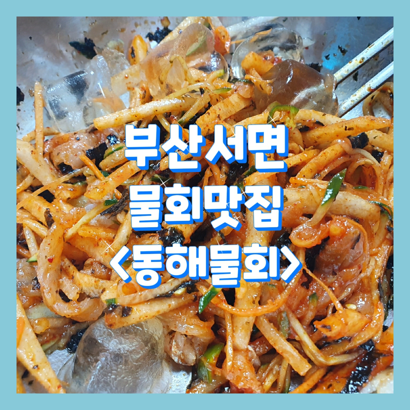  [부산_서면맛집]<동해물회> 생활의 달인 40년 전통 물회맛집