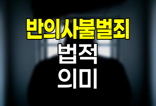 반의사불벌죄의 법적 의미와 적용 사례