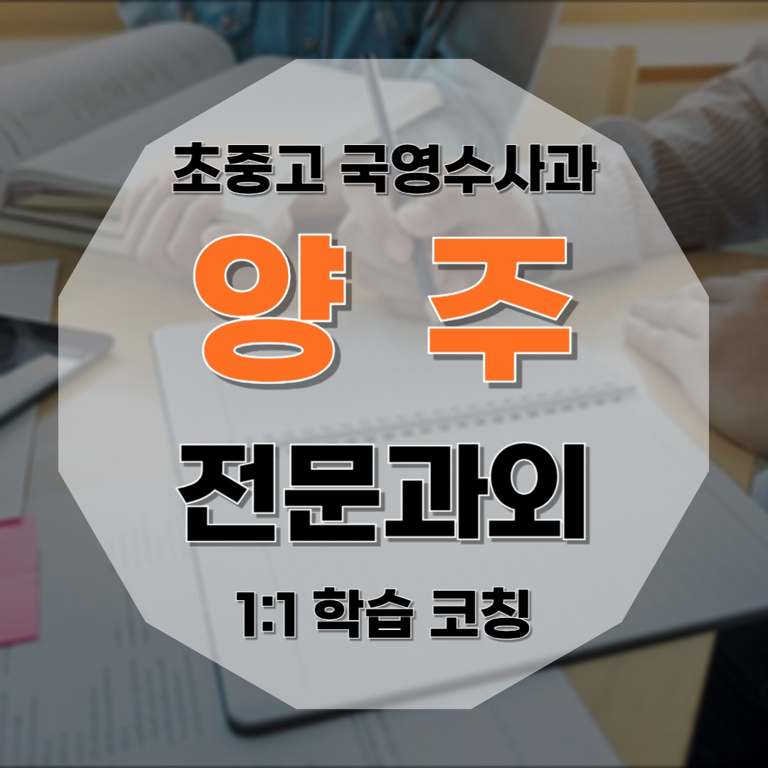광적면 고등 내신 영어과외 수학과외 고1 고2 고3 수능 대비 국어 국영수 정시
