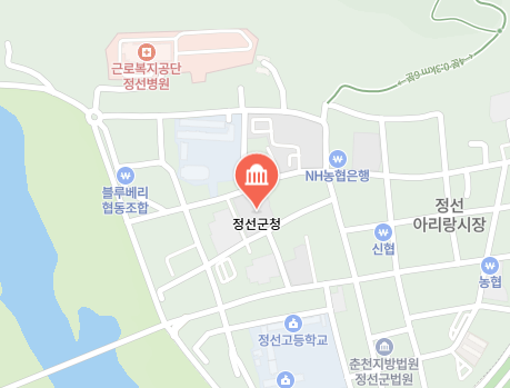 정선군 차량 등록사업소 위치