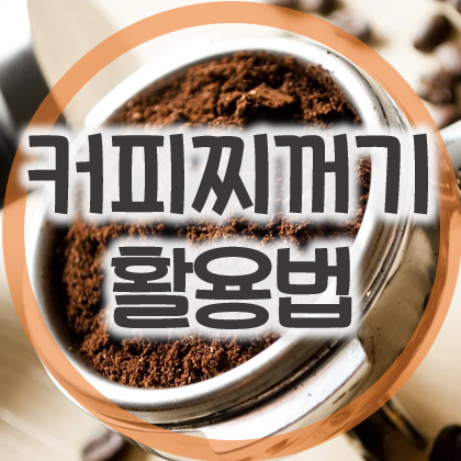  스타벅스 커피찌꺼기 유용한 활용법 총정리