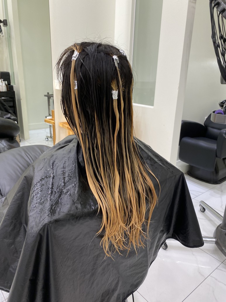 발레아주 색감 미쳤다 광교 미용실 애쉬그레이 9