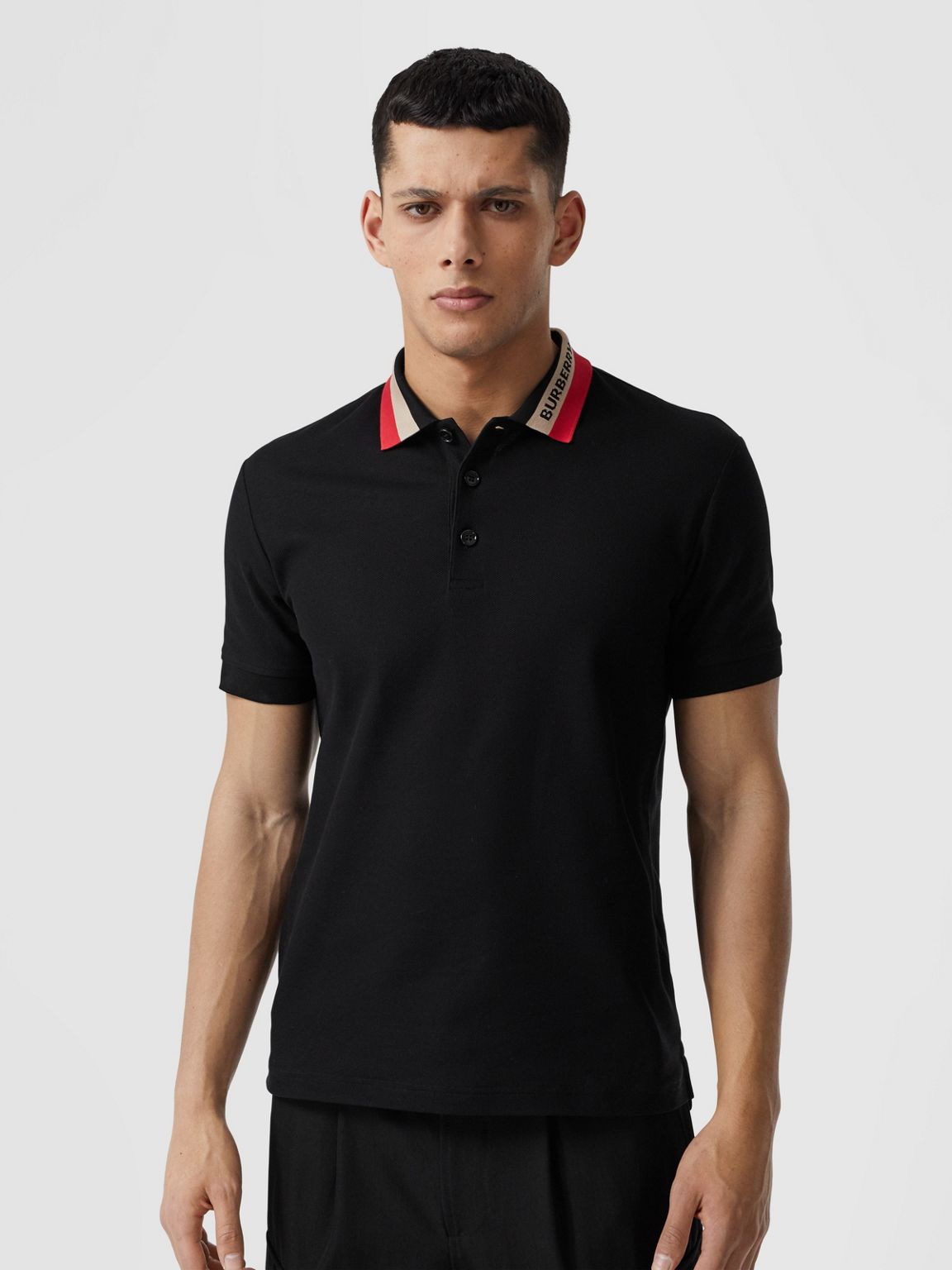  [BURBERRY] 버버리 피케 폴로 반팔 티셔츠 8039265