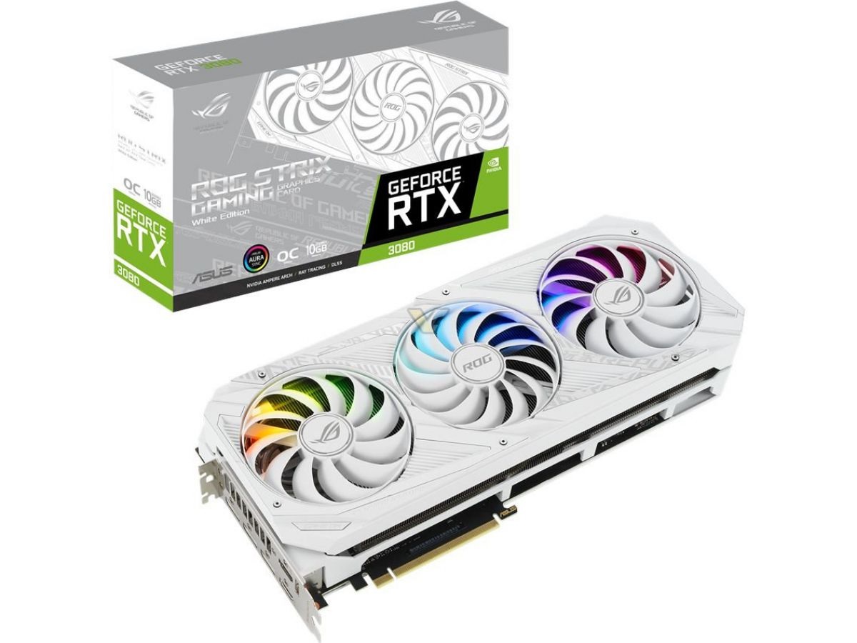  에이수스(ASUS) RTX 30 ROG STRIX WHITE 시리즈