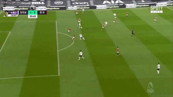  [해외축구] 손흥민 리그 14호 골장면 GIF