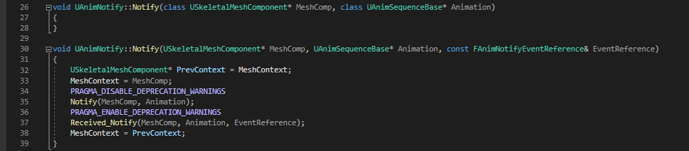 Unreal C++ AnimNotify 사용 하기