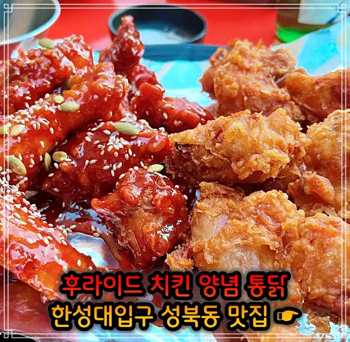 성북동 한성대입구 맛집 후라이드 치킨