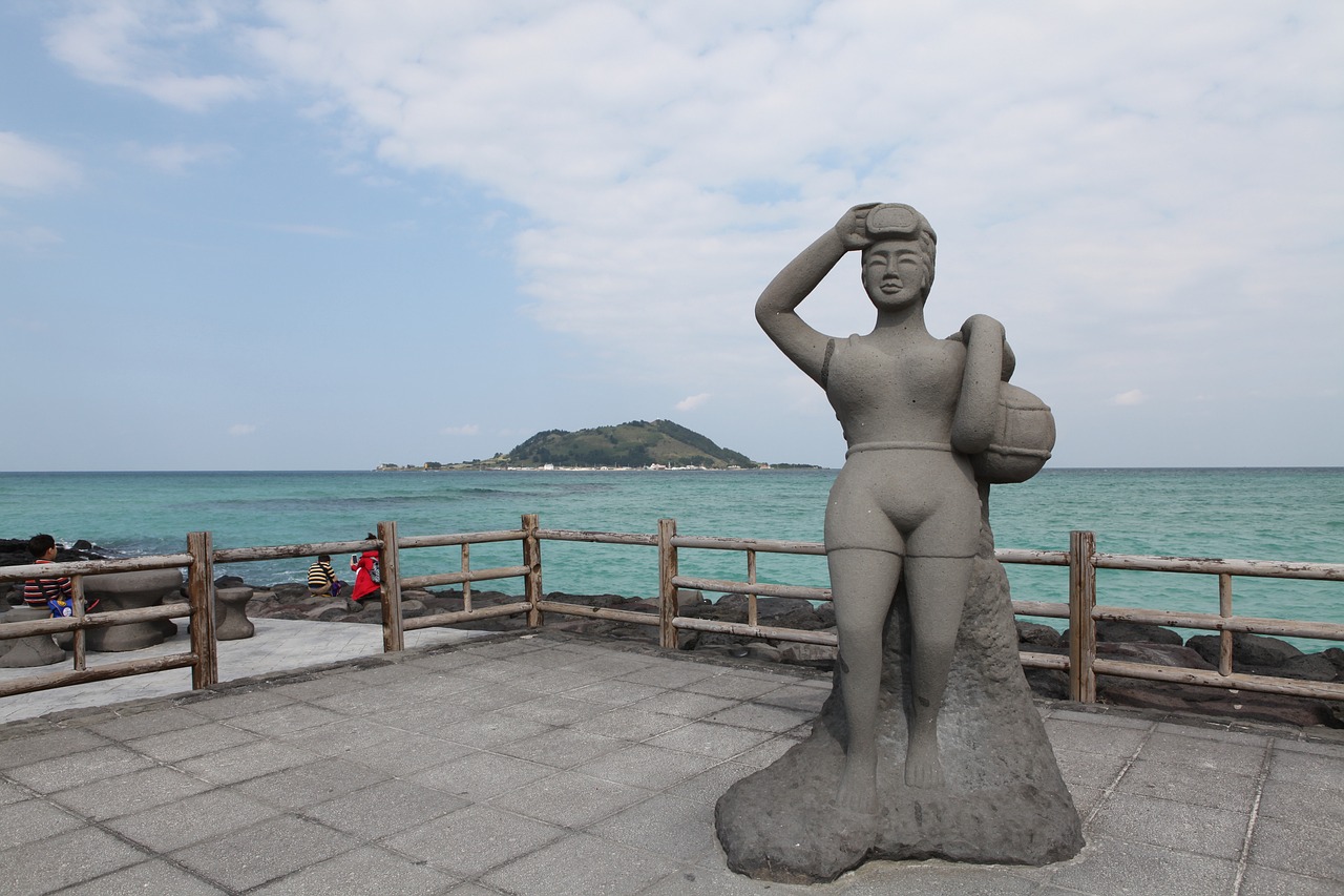 제주도해녀석상