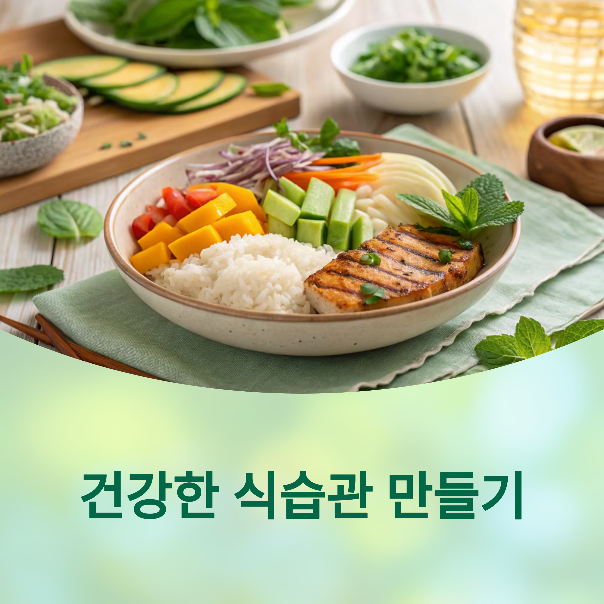 건강한 식습관 만들기
