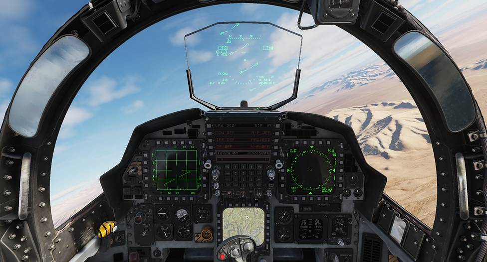 f-15e cockpit view