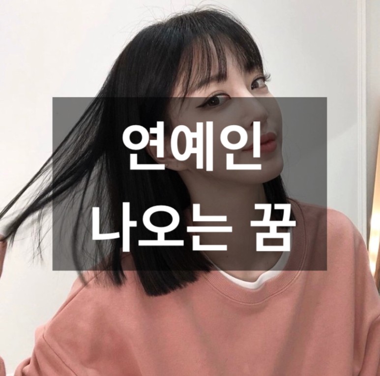 나오는 해몽 연예인 3