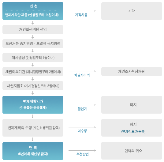  개인회생 신청 자격 확인 및 절차 정리