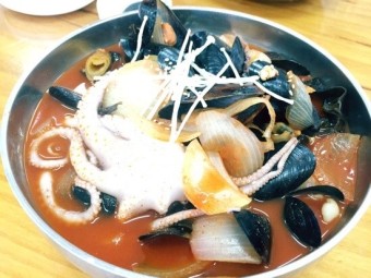 해물짬뽕 쟁반짜장 꼬막탕수육