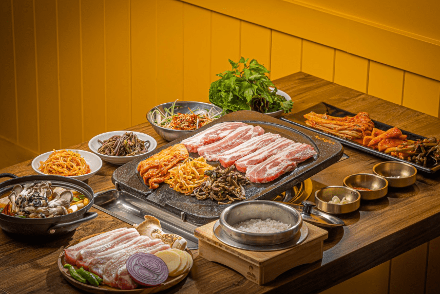 주 맛집 &quot;청남삼겹살&quot; 음식 사진