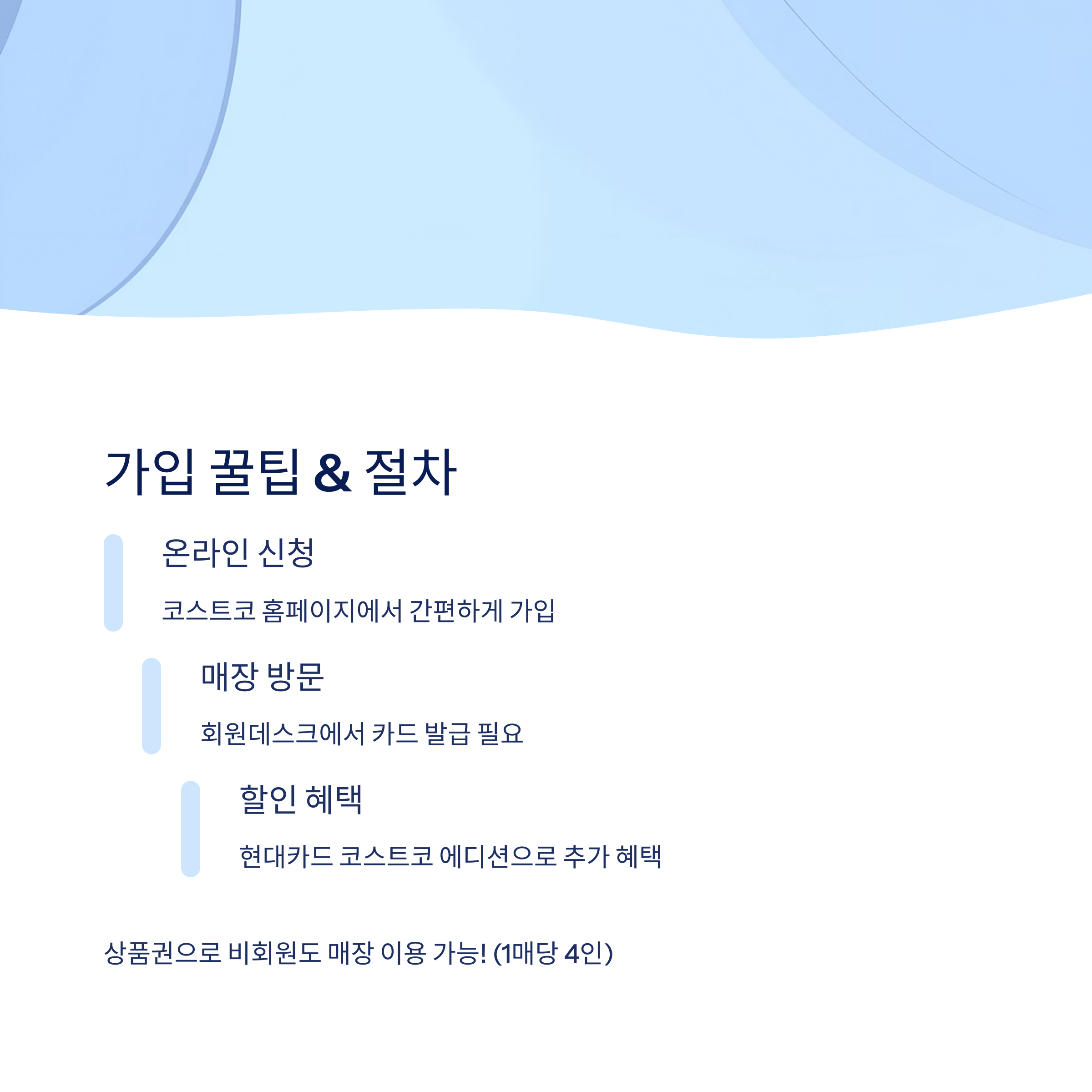 회원권 발급 꿀팁 &amp; 절차