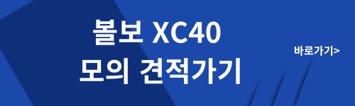 볼보 XC40 모의 견적 이미지