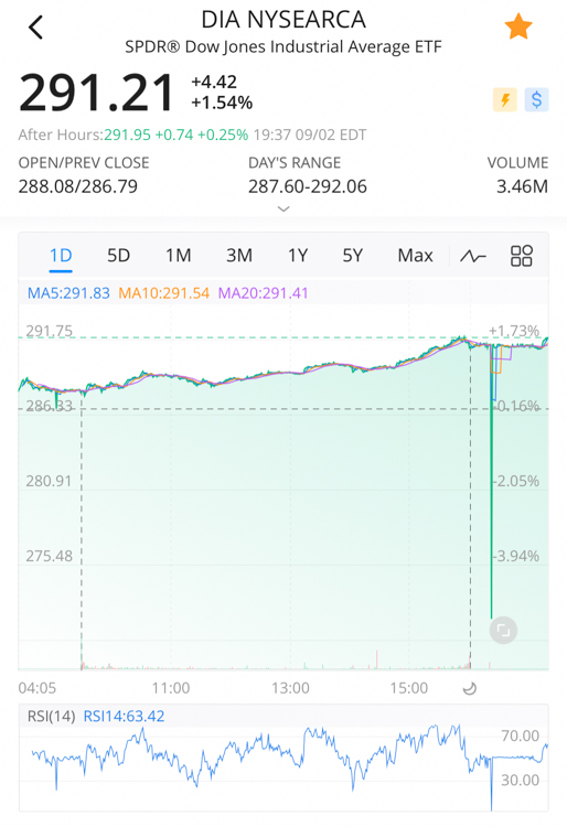  미국 월배당 ETF 다우지수 추종 DIA