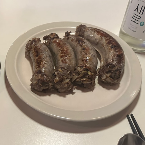 동물원 프리미엄 순대 스테끼