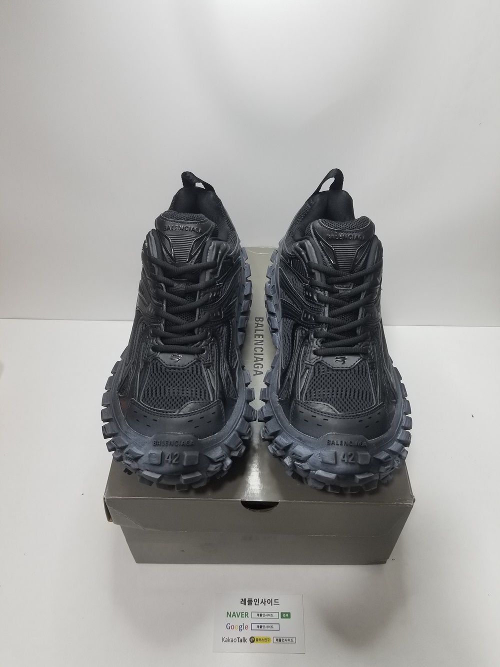  [BALENCIAGA] 발렌시아가 디펜더 블랙 Defender 남녀공용