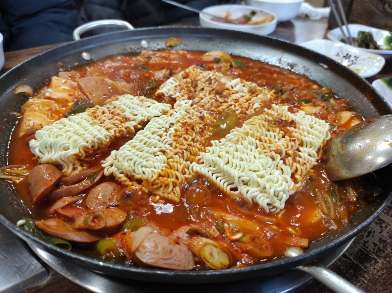  [의정부] 정겨운 동네식당 - 행복부대찌개