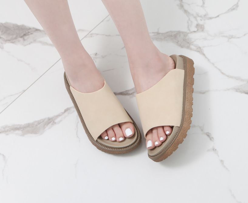  편안한 원밴딩 4.3cm 슬리퍼