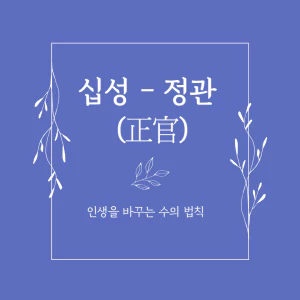 정관사주