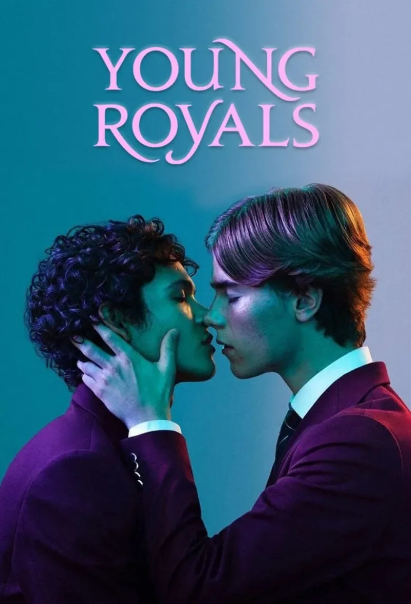 두 남자가 키스하려는 영 로열스 시즌 3 포스터