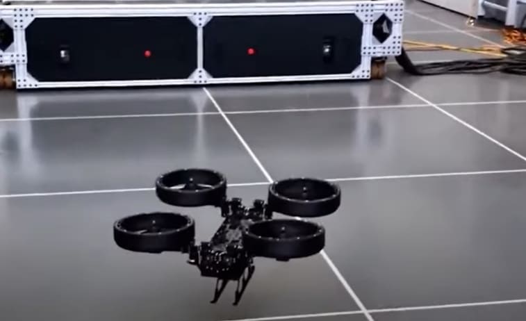 로봇이 구르고, 기어가고, 일어서고, 날고 VIDEO:Watch a transforming robot roll, crawl, stand up and fly