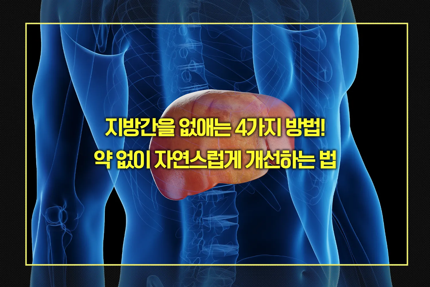 지방간을 없애는 방법