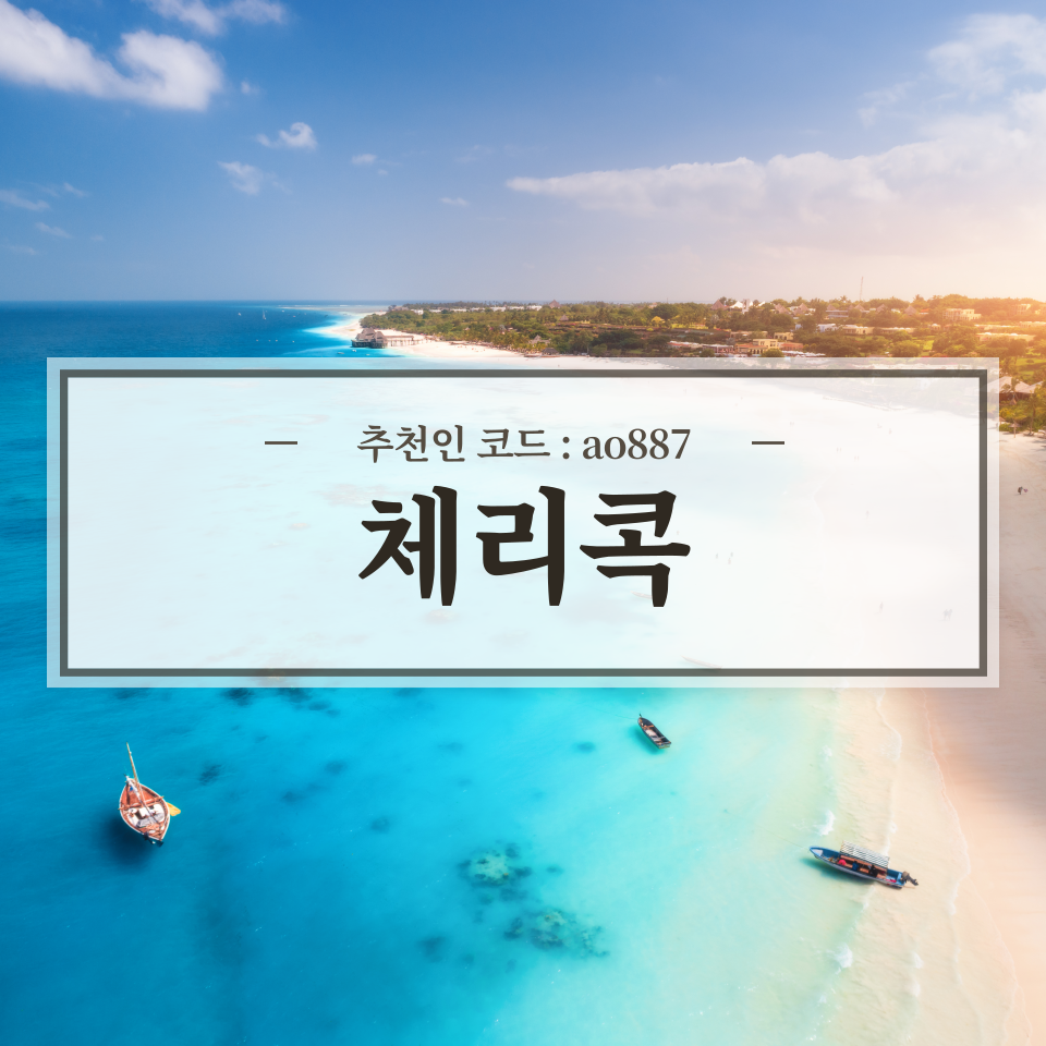  돈버는 앱 체리콕 사용 후기 (추천인 코드 : 105122908)