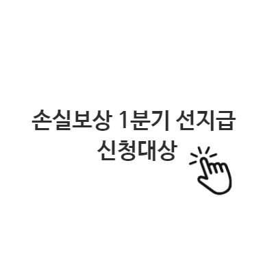 손실보상 1분기 선지급 신청대상