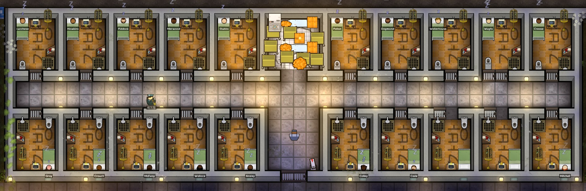 Prison Architect(프리즌 아키텍트)&#44; 중급 감방