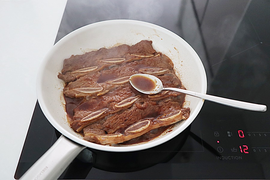 추석명절 LA갈비구이만드는법 LA갈비재는법 23