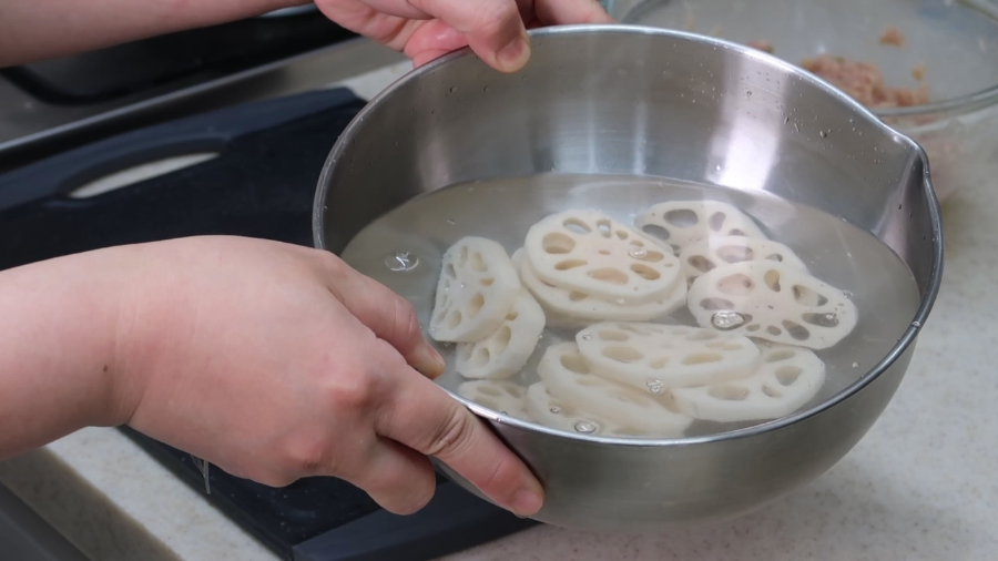 연근츠쿠네-츠쿠네-반죽-만드는방법-간장양념-일본요리