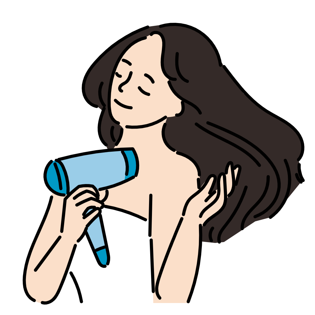 머리말리기