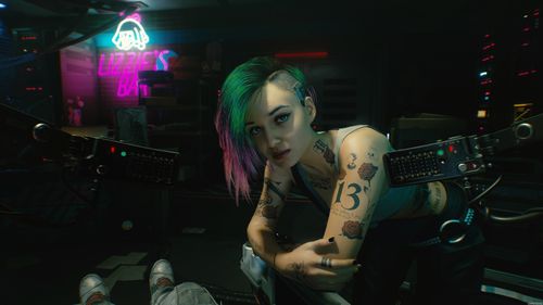  사이버펑크2077(cyberpunk 2077) - 주디 알바레즈(judy alvares) 로맨스(연애씬)