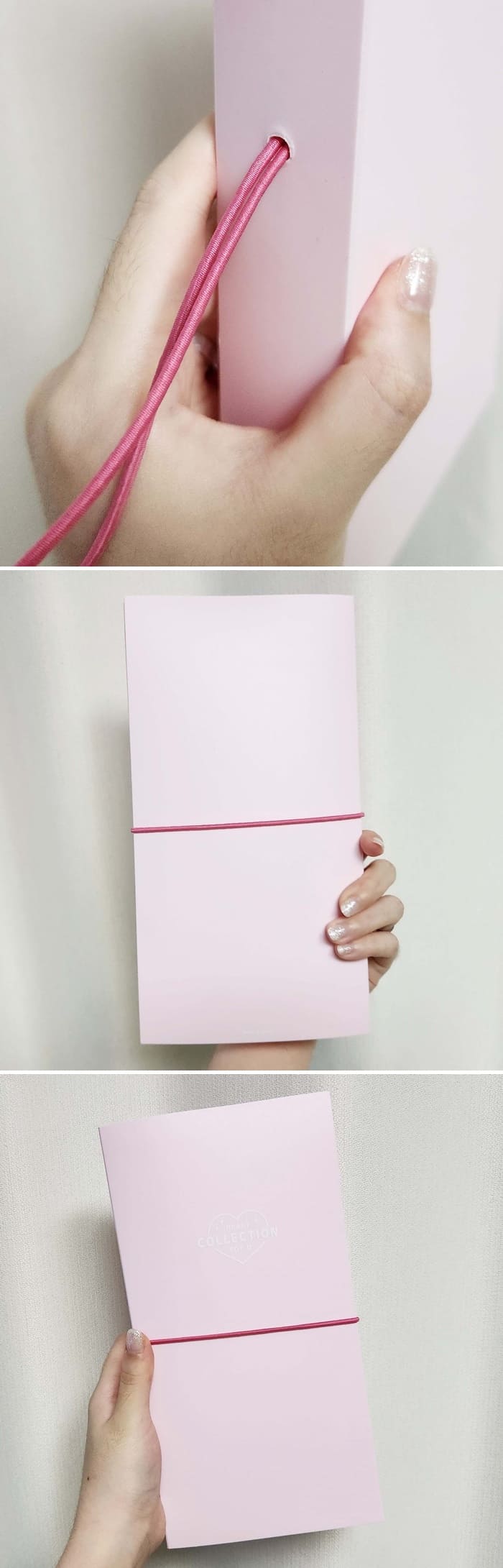 스티커-보관북-다이소-파일-고정끈-사진