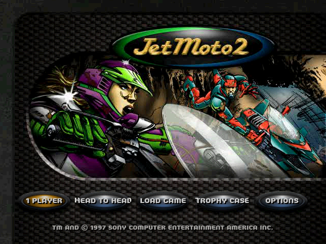  Sony - 제트 모토 2 북미판 Jet Moto 2 USA (플레이 스테이션 - PS - iso 다운로드)