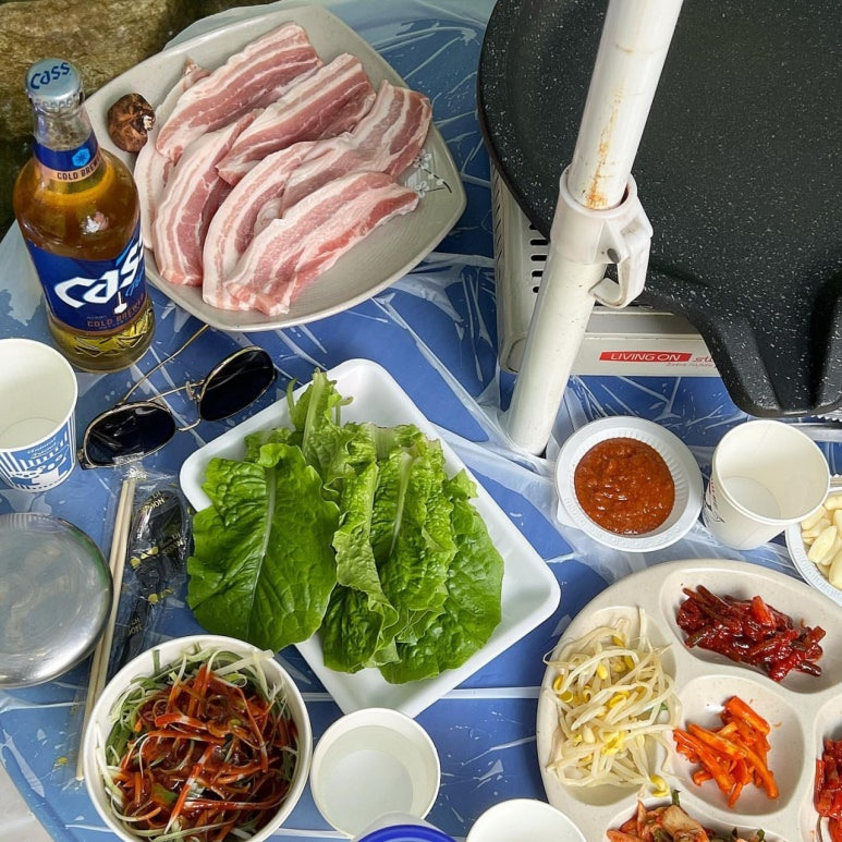 충북 진천 계곡에 맛집, 연곡가든 &amp; 숲속커피