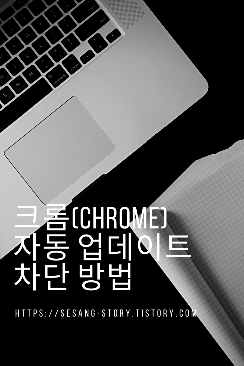  크롬(Chrome) 자동 업데이트 차단(win10기준)하는 방법 - 소소한 세상 이야기