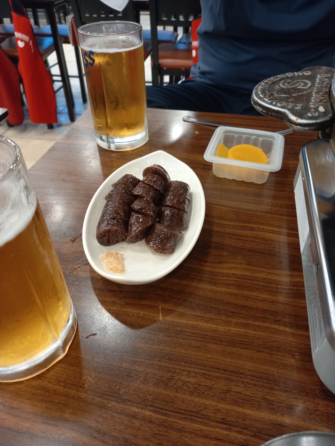 맥주와-순대