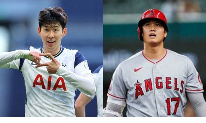  손흥민과 오타니의 비교