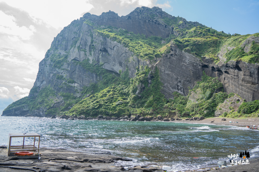 성산일출봉 우뭇개 해안