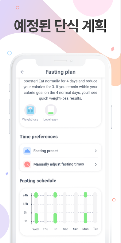 Stevy. 간헐적 단식 추적기 앱