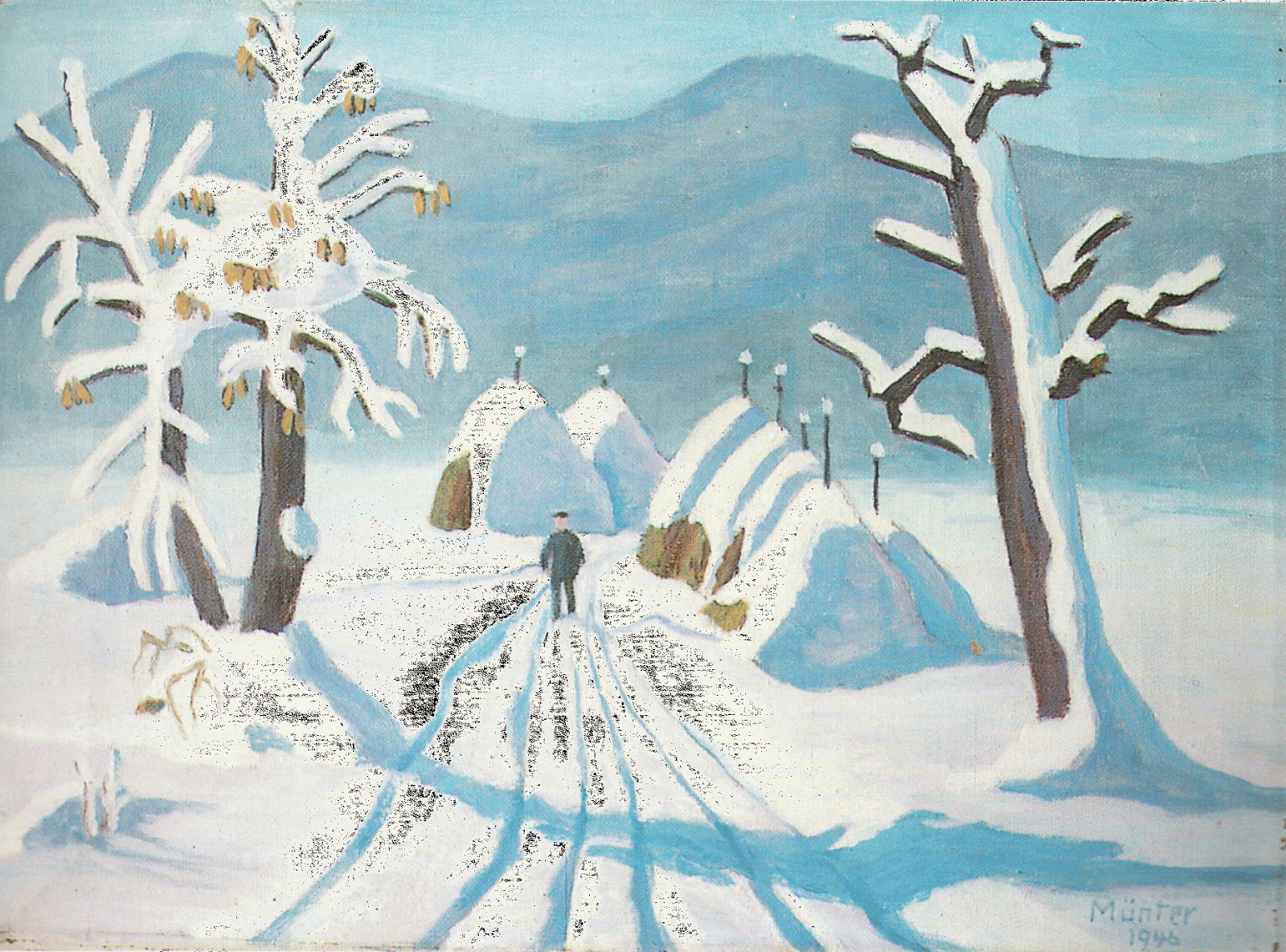  가브리엘레 뭔터(Gabriele Münter), 독일, 화가, 1877-1962
