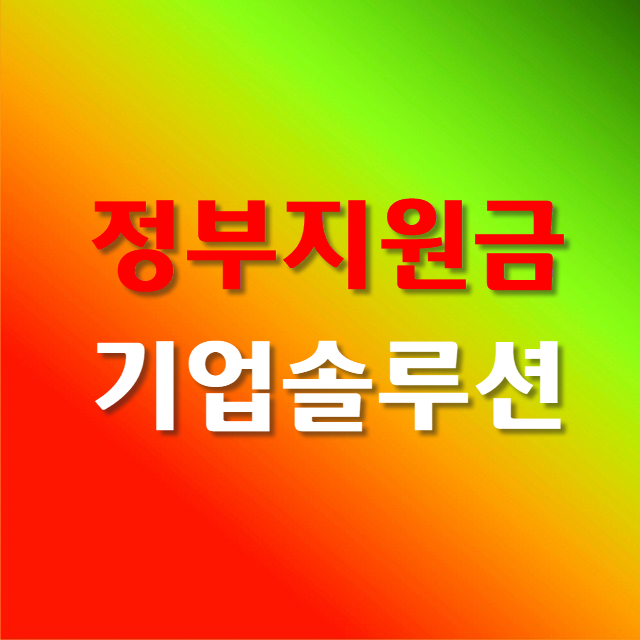  정부지원금으로 3가지 기업솔루션 도입